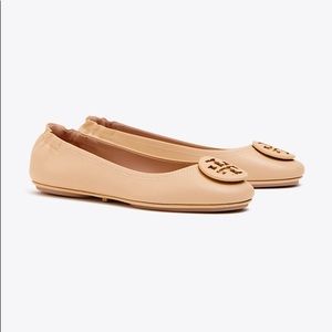 Tory Burch Tan Ballet Flats